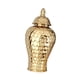 thumbnail image 4 of Temple Jar Con Tapa Mesa De Almacenamiento De Té Versátil Organizador De Almacenamiento De Tarro De Jengibre Dorado, 4 of 5