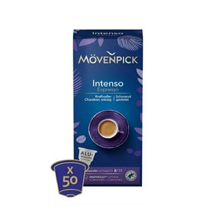 Movenpick - 50 Cápsulas Café Intenso Espresso Nespresso