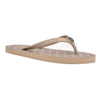 Chanclas Calvin Klein Sarminya Para Mujer, Color Natural, Multicolor