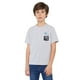 thumbnail image 1 of Polera Niño Kids Mc Bolsillo Print Gris Corona, 1 of 5