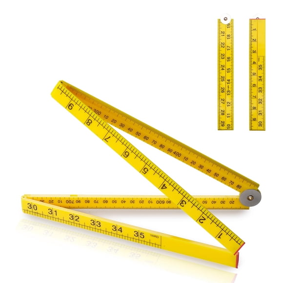 Regla plegable de plástico de 91 cm Oli's Toy Factory