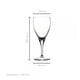 thumbnail image 3 of Set de 6 COPA VINO 320 cc LÍNEA LYRIC, 3 of 3