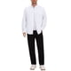 thumbnail image 2 of INSPIRE CHIC Camisas de Hombre Manga Larga Bolsillo en el Pecho Color Sólido Camisa Casual Chaqueta XL Blanco, 2 of 6