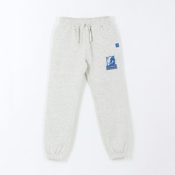 Pantalón de Buzo Niño Cara Gris Sonic