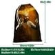 thumbnail image 3 of Posty Austin / Post Malone Bolsa de regalo con cierre de cinta navideño para decoración de Navidad,40cm×52 cm., 3 of 6
