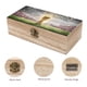 thumbnail image 3 of Caja de Almacenamiento de Madera Desmarcar Copa Mundial FIFA, 3 of 6