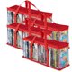 thumbnail image 1 of Bolsas de Almacenamiento para DVD Set de 4 Rojo PVC/Poliéster, 1 of 7