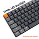 thumbnail image 3 of Teclado Keychron K3, diseño del 75%, 84 teclas, inalámbrico, Bluetooth, 3 of 8