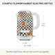 thumbnail image 4 of Hervidor eléctrico MACKENZIE-CHILDS 8 tazas Courtly Flower, 4 of 6