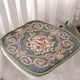 thumbnail image 1 of Xiao Hua Cojín para Silla de Comedor Estilo Farmhouse en Forma de U - Juego de 4 Piezas, Cojín Floral Vintage, Cierre Oculto, Cojín para Silla de Cocina y Oficina, 18.9 X 17.72 Inches, Green-A04, 1 of 4