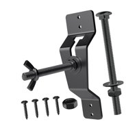 Magideal - Soporte Genérico Para Neumáticos De Repuesto, Soporte Para Ruedas De Repuesto, Soporte Para Neumáticos De Rueda De Fijación Negro Para Reemplazo De Ca