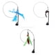 thumbnail image 1 of 3x Juguete Interactivo De Plumas Para Mascotas Varita Teaser Interior Divertido Palo Para Gato Juguetes, 1 of 4