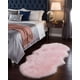 thumbnail image 3 of Juego de 2 Alfombra peluda decorativa ultra suave, 3 of 6