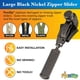 thumbnail image 2 of Kit de reparación de cremalleras FixnZip Large Black Nickel Universal, 2 of 7