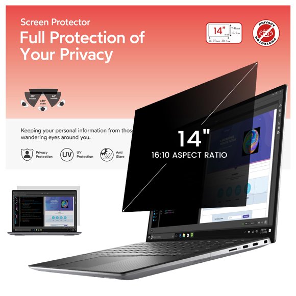 Pantalla de privacidad bersem 35 cm 16:10 para portátil
