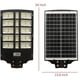 thumbnail image 1 of Pack 2 Foco Solar Posta 1200W Para Calles Al Aire Libre, Patios, Garajes, Campos Deportivos, Estacionamientos, 1 of 6