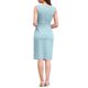 thumbnail image 3 of INSPIRE CHIC Vestido lápiz sin mangas con cuello barco para mujer, vestido de oficina hasta la rodilla, talla 2XL, azul claro, 3 of 5