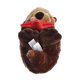 thumbnail image 5 of Peluches Aurora® Adorable Flopsie™ Nutria Cali™ Marrón 30 cm, 5 of 7