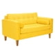 thumbnail image 2 of Sofa Retro 2C Felpa 04 Amarillo, 2 of 6