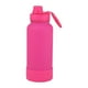 thumbnail image 2 of Botella De Agua Con Soporte Para Teléfono, Botella Deportiva Reutilizable Para Oficina, Ciclismo, Yoga, Color Rojo Rosa, 2 of 3