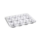 thumbnail image 1 of Molde para magdalenas Nordic Ware, aluminio natural, comercial, 12 tazas, 1 of 6