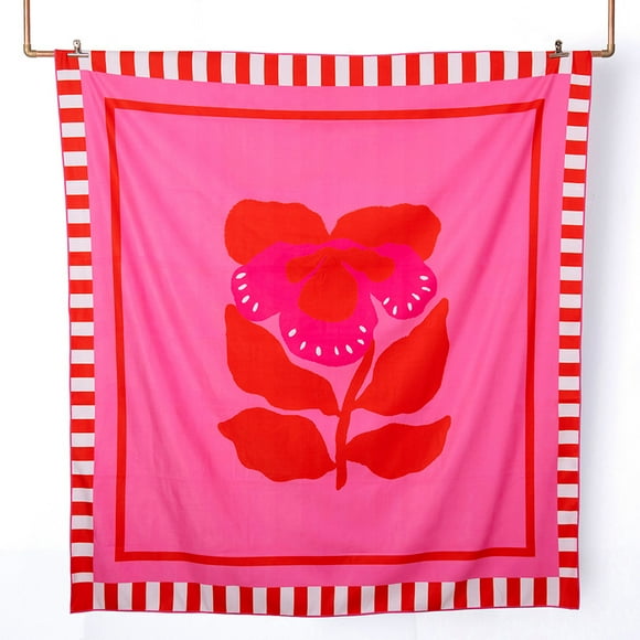 Toallas de Playa Deportiva XL Bolso 170x180 Flor