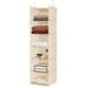 thumbnail image 1 of Organizador de armario colgante MAX Houser con estantería de 6 niveles (beige), 1 of 9