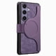 thumbnail image 2 of Funda Billetera Magnética para Samsung Galaxy S25 Plus Soporte Tarjetas Desmontable Morado, 2 of 6