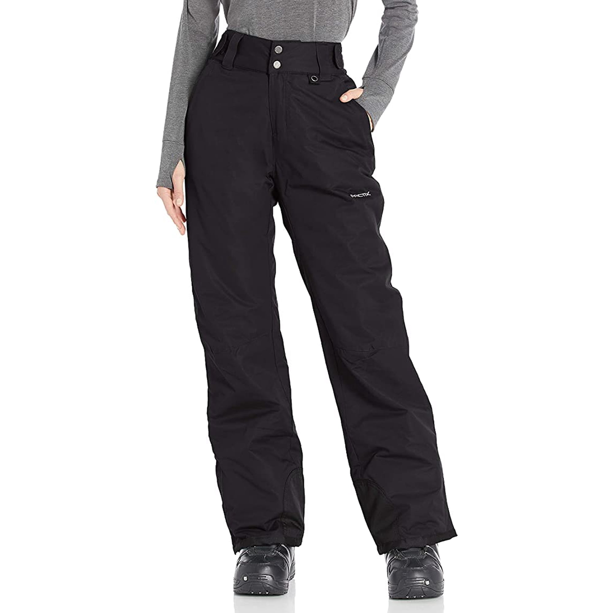 Pantalones De Nieve Con Aislamiento Arctix Para Mujer, Color Negro, Talla Pequeña