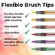thumbnail image 5 of Set de marcadores Brushmarker Pro Karin de 63 piezas con estuche de almacenamiento, 5 of 8