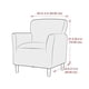 thumbnail image 2 of Xiao Hua Funda para Silla con Reposabrazos Impermeable, Funda para Silla de Sofá de una Sola Pieza Elástica y Suave, Adecuada para Sala de Estar, Antideslizante, Moderna, de Madera Maciza, Funda, 2 of 5