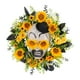 thumbnail image 1 of Cara De Corona De Girasol Con Sombrero, Ventana, Casa Embrujada, Decoración De Halloween, 1 of 3