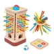 thumbnail image 2 of Juego De Dados De Palos De Colores, Juego De Viaje, Tablero De Madera, Suministros Para Fiestas, Regalo, 2 of 5