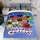thumbnail image 4 of Juego de Funda de Edredón Critters Sonrientes Desmarcar 135x200cm, 4 of 6