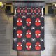 thumbnail image 1 of Cartoon Spider-Man Head Comforter Set for Kids Boys Teen Men Tween 3D Lightweight Microfiber Bedding Sets, 1 of 4