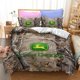 thumbnail image 1 of John Deere Logo Tractor Kart Quilt Duvet Cover Set Pillowcase Doona Cover, 1 of 3