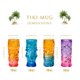 thumbnail image 5 of Juego de vasos tiki de vidrio coloreado Burns Glass, 480 ml, 4 piezas, 5 of 6