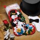 thumbnail image 2 of Kit de Media Navideña Bucilla 46 cm Dapper Snowman 89530E, 2 of 6