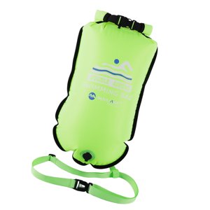 Ioensy - Boya De Natación Con Asa, Bolsa Impermeable Para Pesca, Kayak, Entrenamiento De Natación, Color Verde