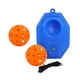 thumbnail image 1 of Pickleball Trainer Mejora La Velocidad Del Jugador Entrenamiento En Solitario Con Pelota De Cuerda Elástica Naranja, 1 of 5