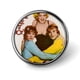 thumbnail image 1 of Con faldas y a lo loco-Theme Round Button Badge: Premium Metal Construction, Ideal for High-End Events 2.8 cm, 1 of 6