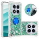 thumbnail image 1 of FOXDOCK Funda Glitter Líquida para Xiaomi Redmi Note 14 Pro Plus 5G con Anillo Brillante, TPU Antichoques y Esquinas Reforzadas, Soporte, 1 of 6