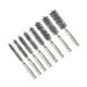 thumbnail image 1 of Juego de cepillos para limpieza de tuberías, cepillos para tuberías de acero inoxidable, cepillo de taladro limpiador de paja versátil para piezas peq 8 piezas, 1 of 5