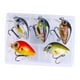 thumbnail image 5 of 5x Mini Crankbait Señuelos De Pesca Cebo De Pesca Realista Para Trucha Walleye Boat Style B, 5 of 5
