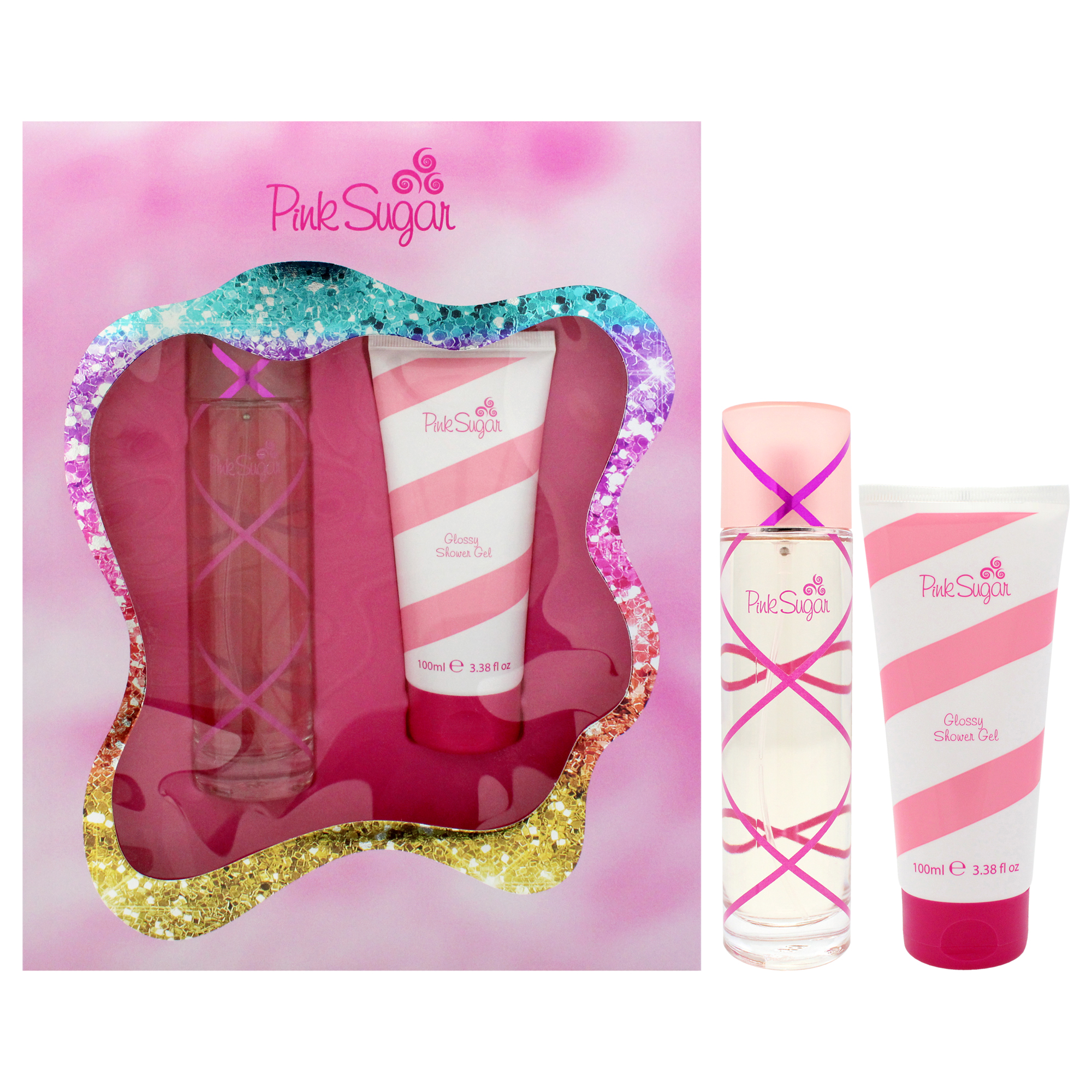 Set De Regalo Aquolina Pink Sugar Edt 100Ml Mujer