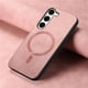 thumbnail image 2 of Magnetic Slim Case for Samsung Galaxy S23 Plus with Camera Guard & Anti-Scratch Back Pink, 2 of 6