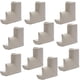 thumbnail image 3 of 10 unids engrosada baby proofing mesa protector de esquina protector gris, 3 of 5