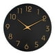 thumbnail image 5 of Reloj De Pared Decorativo Sin Tictac Simple Para El Pasillo Del Dormitorio De La Isla De La Cocina, 5 of 5