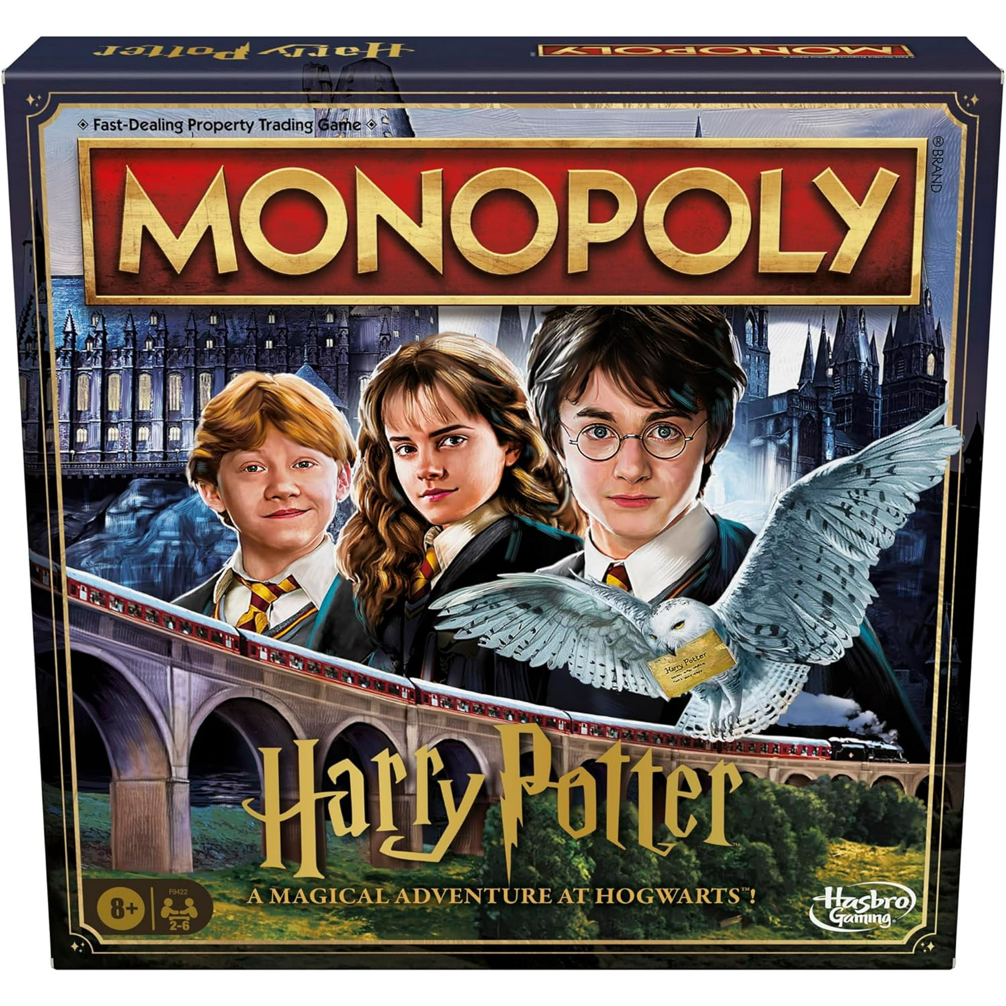 Hasbro Gamming - Juego De Mesa Monopoly Harry Potter