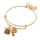 thumbnail image 1 of Brazalete Charm con forma de taza y bolsita de té con diseño de Alex y Ani Spill the Tea, 1 of 5